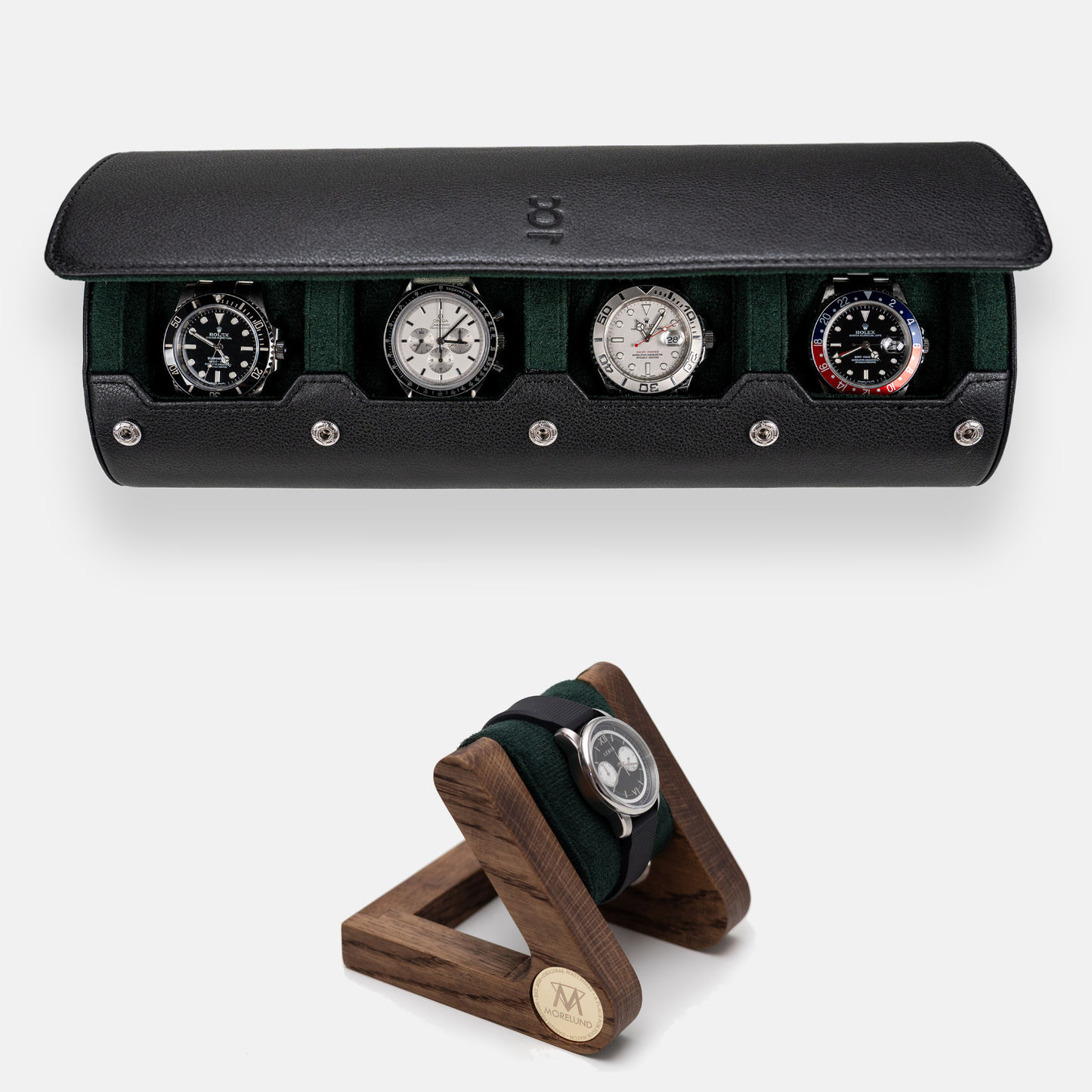 Watch Roll Extra Large + Morelund Watch Stand